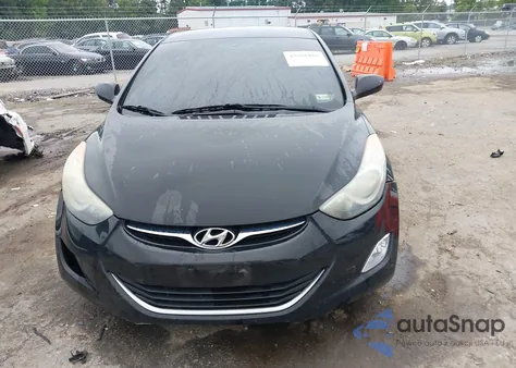 2013 Hyundai Elantra Gls from USA, damaged, VIN 5NPDH4AE1DH338933